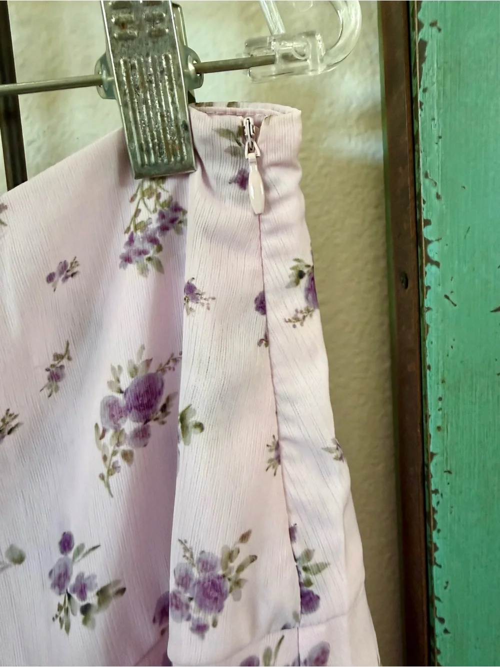 Princess Polly Pink Floral Midi Skirt NWT Size 6 Cottagecore Feminine Spring